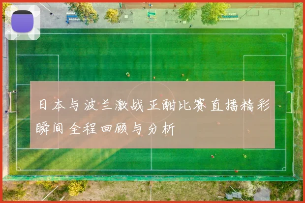 日本与波兰激战正酣比赛直播精彩瞬间全程回顾与分析